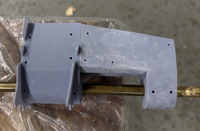 SG Rudder Hub Parts 1 & 2