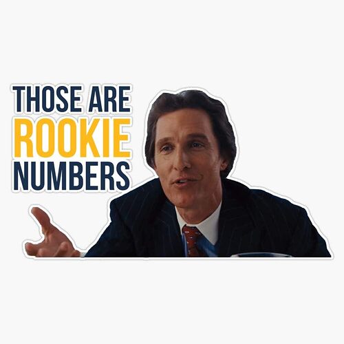 rookie number