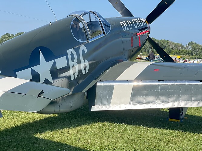 Old Crow P-51B Oshkosh 2025 -2