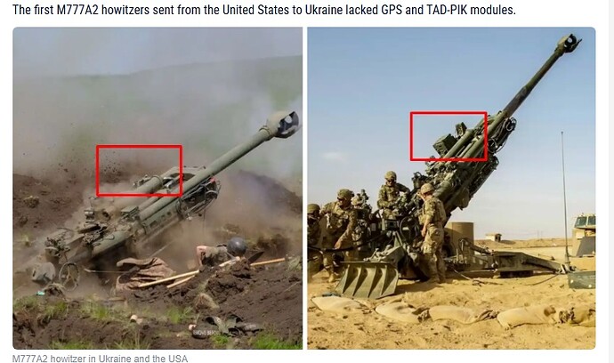 M777A2 Ukraine