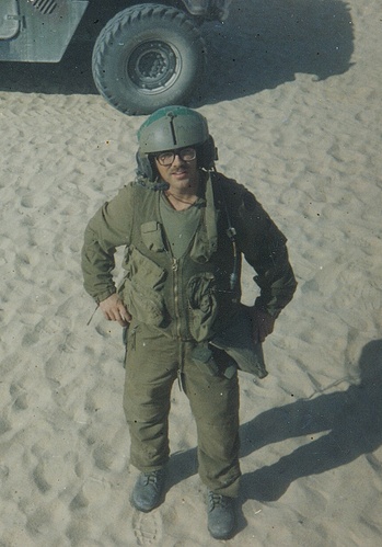02 A Well Dressed Tanker- Nomex, Flak Vest, Survival Vest, CVC
