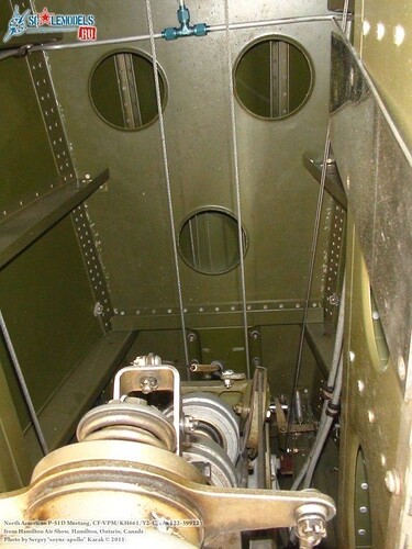Tail wheel bay