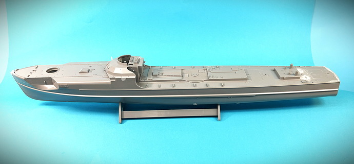 Hull WIP w deck