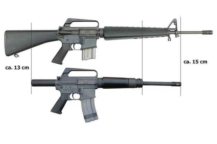 M16 vs M231
