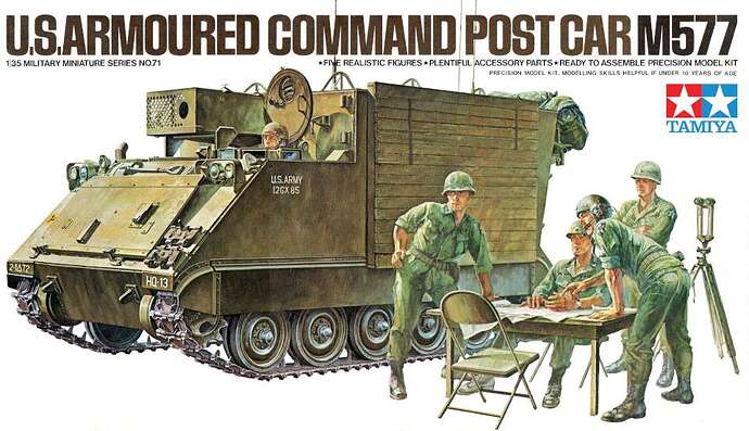 Tamiya M577 US Army Command Car-960