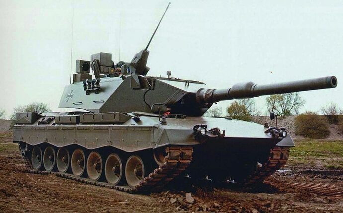 Leo 2 (2) prototype 20mm cannon