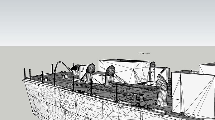 LCI(s)Fairmile H landing craft (1-48) montée 16