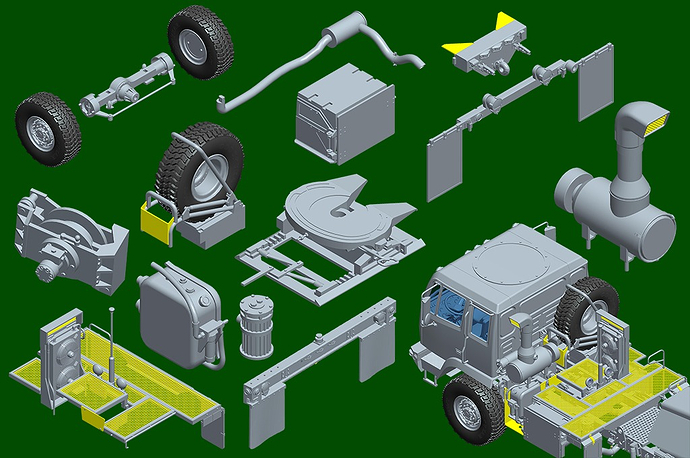Has anybody seen either of the Trumpeter M1088 FMTV Tractor kits ...