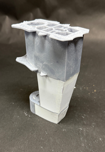SG Rudder Hub Test Piece 3