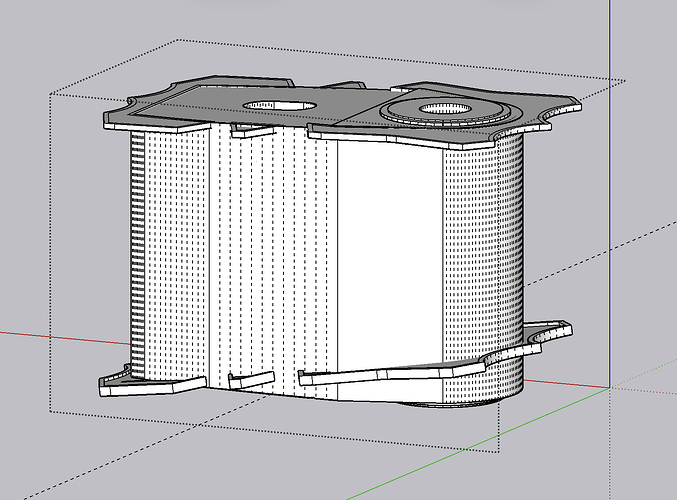 SG New Rudder Hub Upper