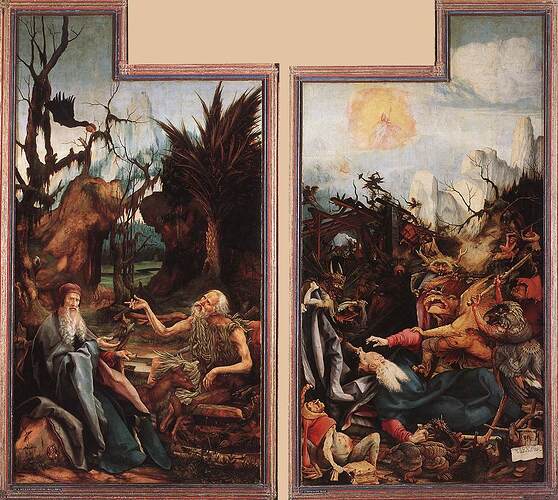 grunewaldstanthonydiptych1