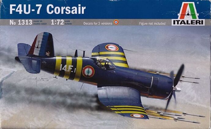 Italeri F4U7 Corsair