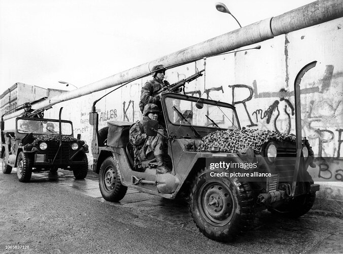 Berlin Brigade Jeep Wall Patrol