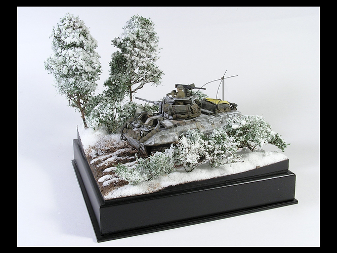 M8 Light Armoured Car in the Ardennes (i)