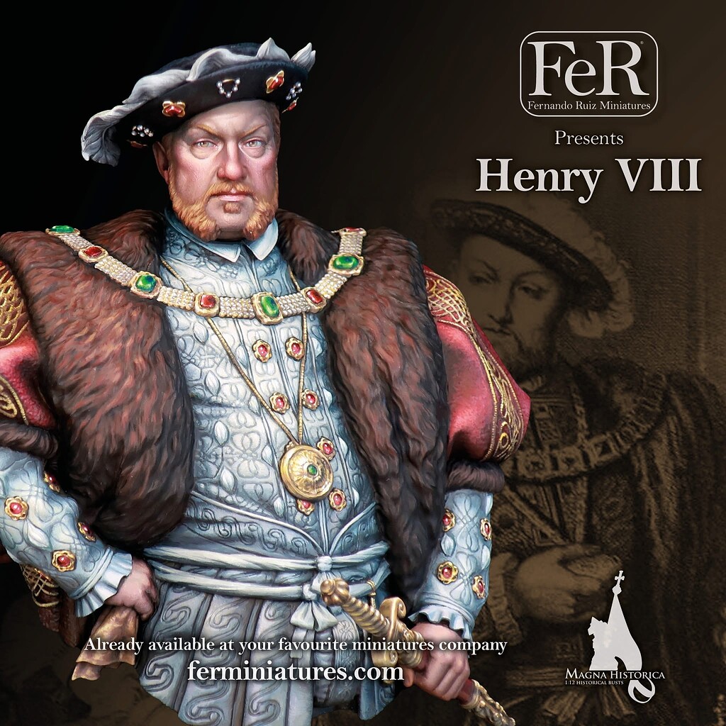 Henry VIII (1/12) from FeR - Historical Figure News - KitMaker Network Henry VIII (1/12) from FeR - Historical Figure News - KitMaker Network