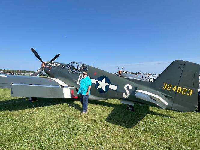Old Crow P-51B Oshkosh 2025 -7