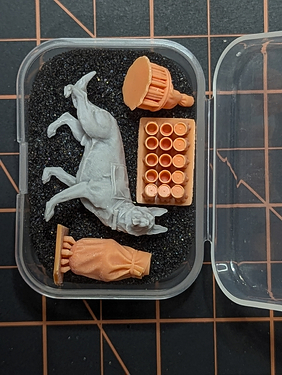 3D Print and Resin pieces