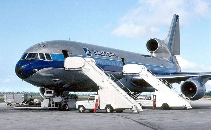 Eastern Airlines Freeport Bahamas 1980 L-1011 1
