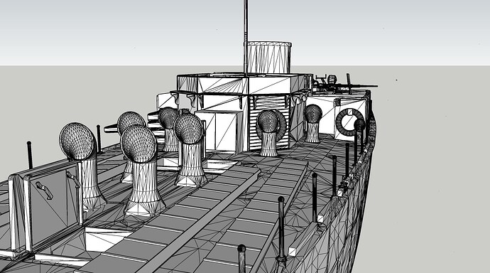 LCI(s)Fairmile H landing craft (1-48) montée 2