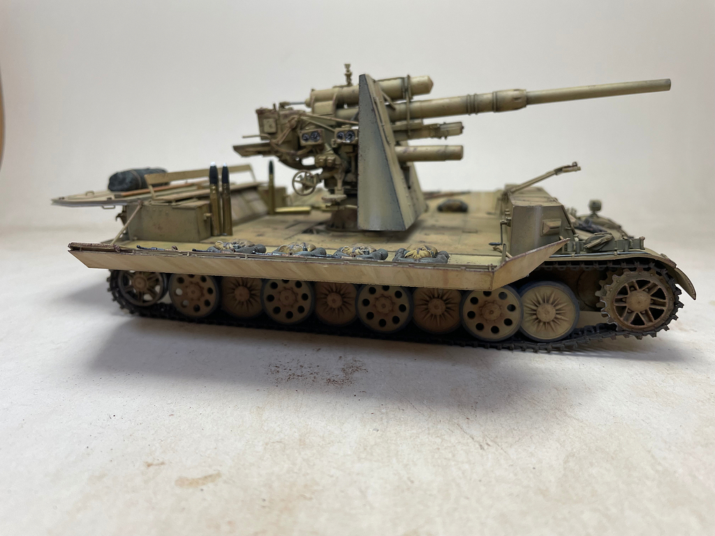 Versuchflakwagen Fur 8.8cm Flak 37 Auf Sonderfahrgestell (Pz.Sfl