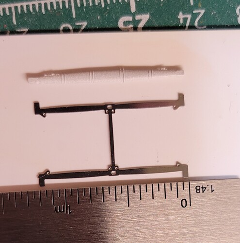 Spad Struts top view