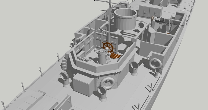 LCI(s)Fairmile H landing craft 009