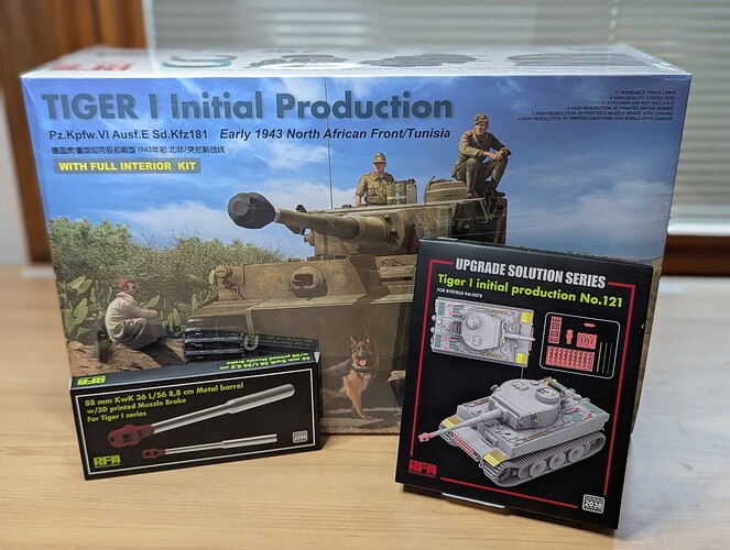 Tiger 1 Boxes