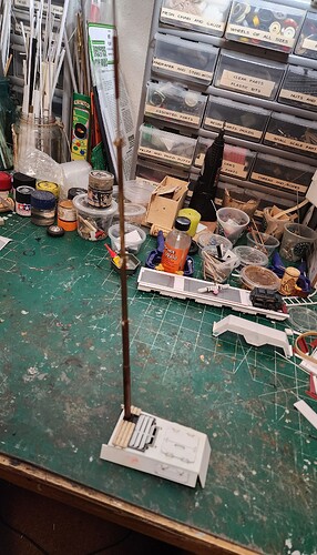 Engine deck and antenna 1