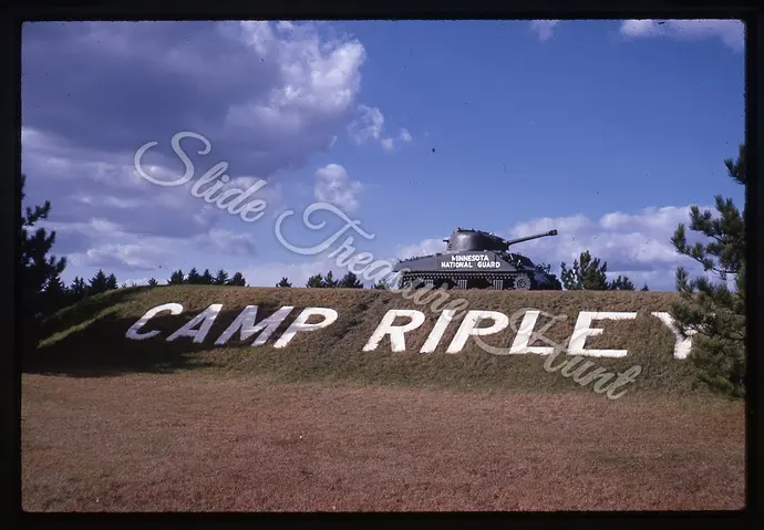 camp ripley tank