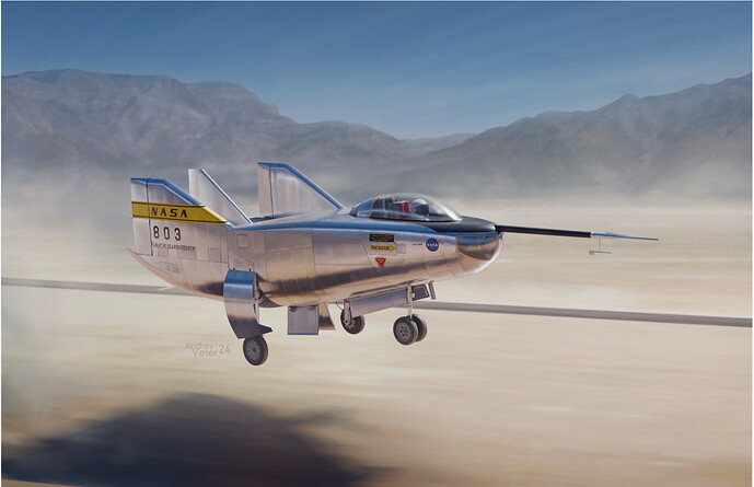 72023 Northrop M2-F3