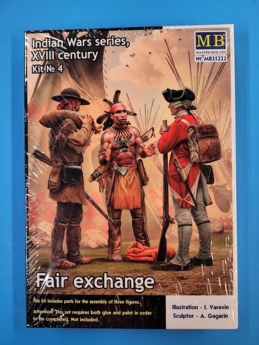 Indian Wars Series, XVIII Century. Kit No 4 Fair Exchange