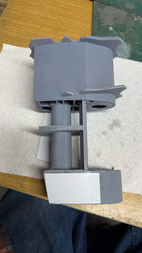 SG Rudder Hub Work 2