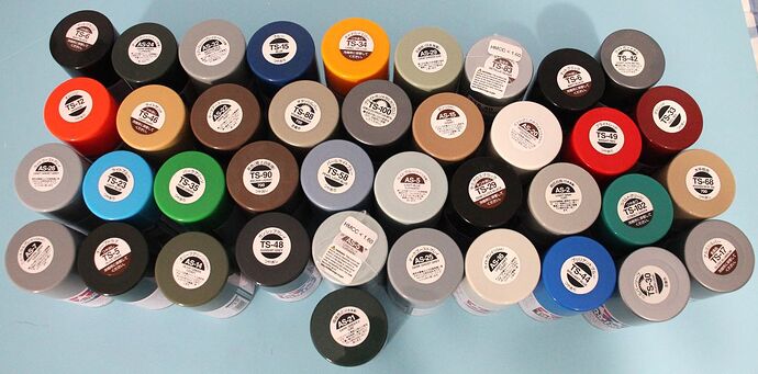 Tamiya Spray Paints