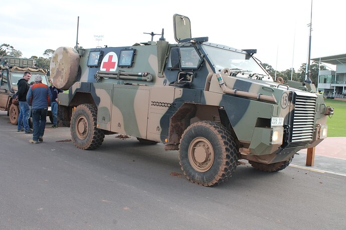 Thales Bushmaster Ambulance 208-331 Port Agusta 2016 06 Graeme Molineux
