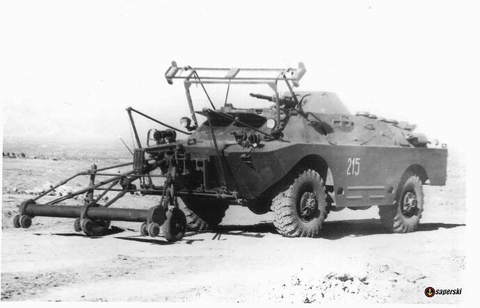 BRDM-2 Minensucher