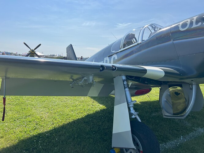Old Crow P-51B Oshkosh 2025 -30