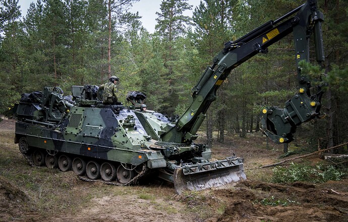 Swedish kodiak in the woods