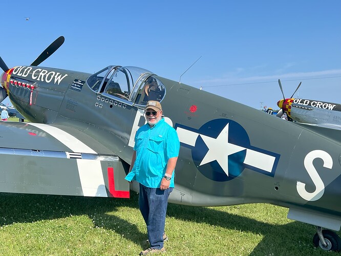 Old Crow P-51B Oshkosh 2025 -8