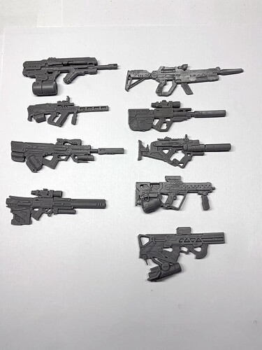 Variety-of-Sci-Fi-Guns