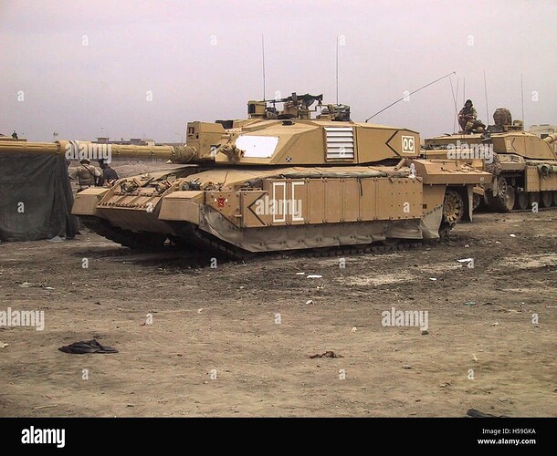 12th-april-2003-british-fv4034-challenger-2-tanks-on-the-outskirts-H59GKA