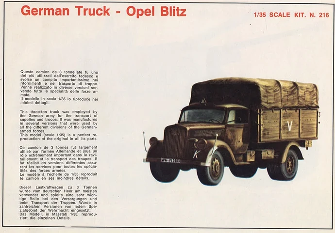 Opel-Blitz-Illustration