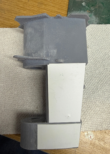 SG Rudder Hub Test Work 1