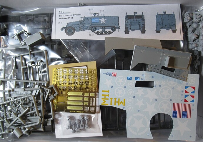 a m parts in the kit box