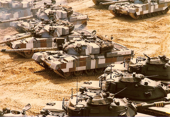 UK Chieftain Tanks MOUT City 1985-2