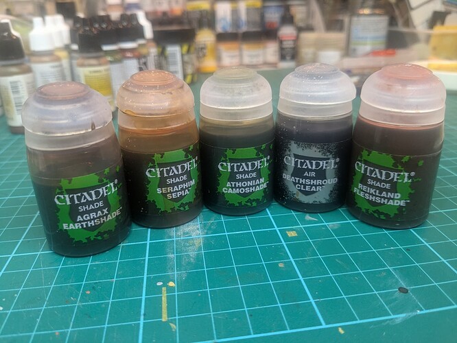 Citadel Paint Washes