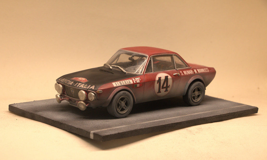 Italeri Lancia Fulvia HF 1:24 - Rally Monte Carlo 1972 - Cars