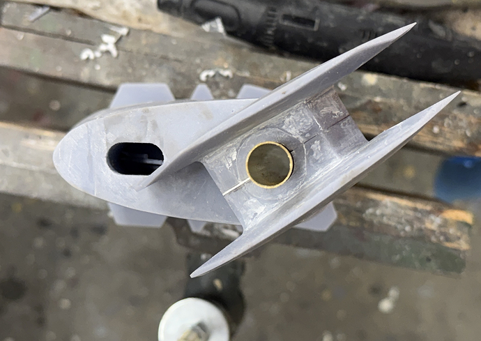 SG Correct Rudder Swing to Strbd