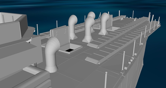 LCI(s)Fairmile H landing craft 021