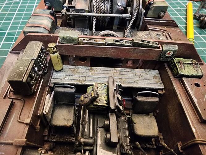 Drivers compartment 1