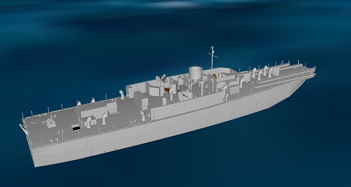 LCI(s)Fairmile H landing craft 028
